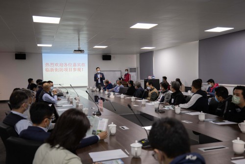 都更公司代表与拜访团一行交流地质改良技术