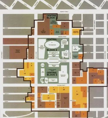 尔巴博纳中心的都更规划（网上图片）