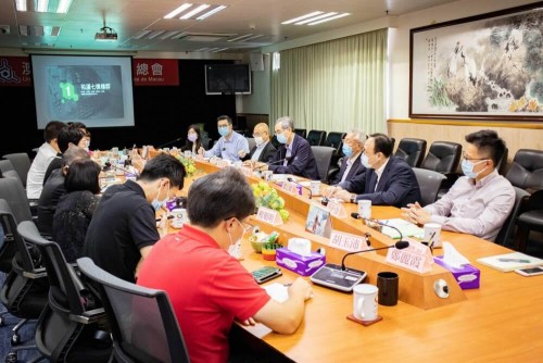 MUR visits the General Union of Neighbourhood Associations of Macau (UGAMM).