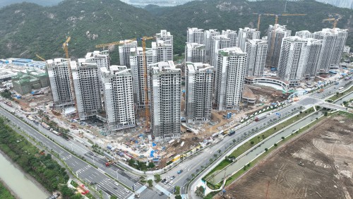 Macau New Neighbourhood (MNN) project in Hengqin in full swing.