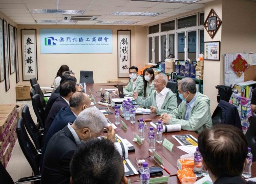 MUR talks urban renewal with Industry and Commerce Association of Macau Northern District